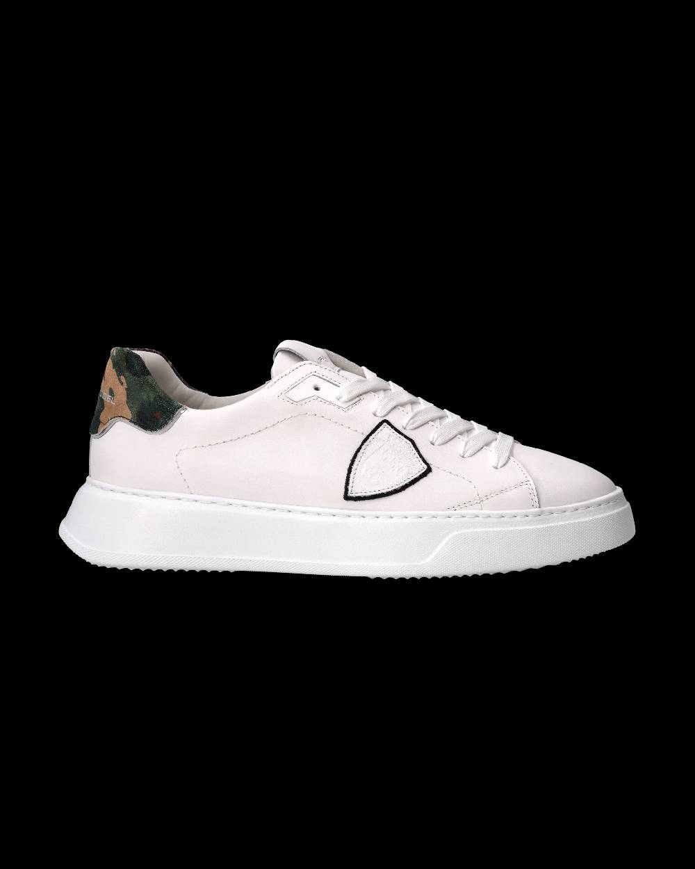 Philippe Model Sneaker Temple Uomo, Bianco e Nero Moda
