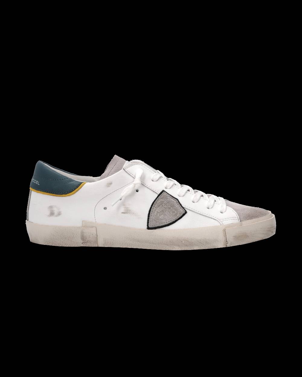 Philippe Model Sneaker Prsx Uomo, Bianco e Verde Italia