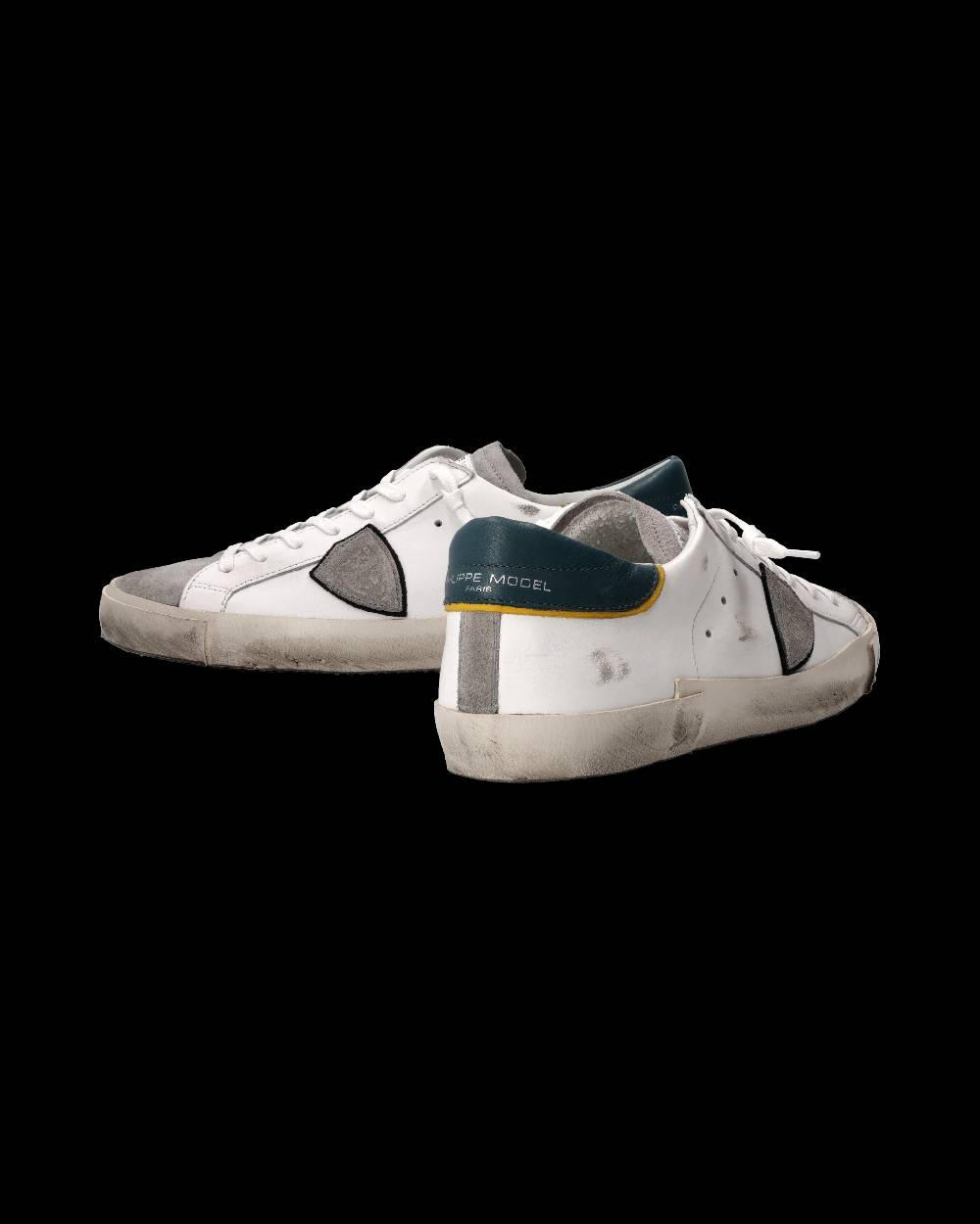 Philippe Model Sneaker Prsx Uomo, Bianco e Verde Italia