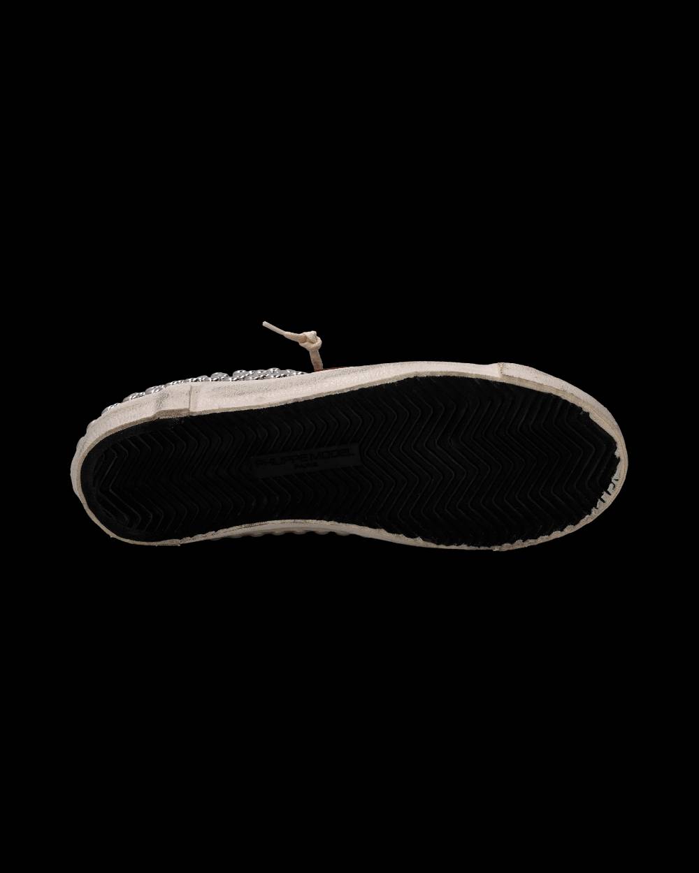 Philippe Model Sneaker Prsx Uomo, Nero Used Borchie Nuovo