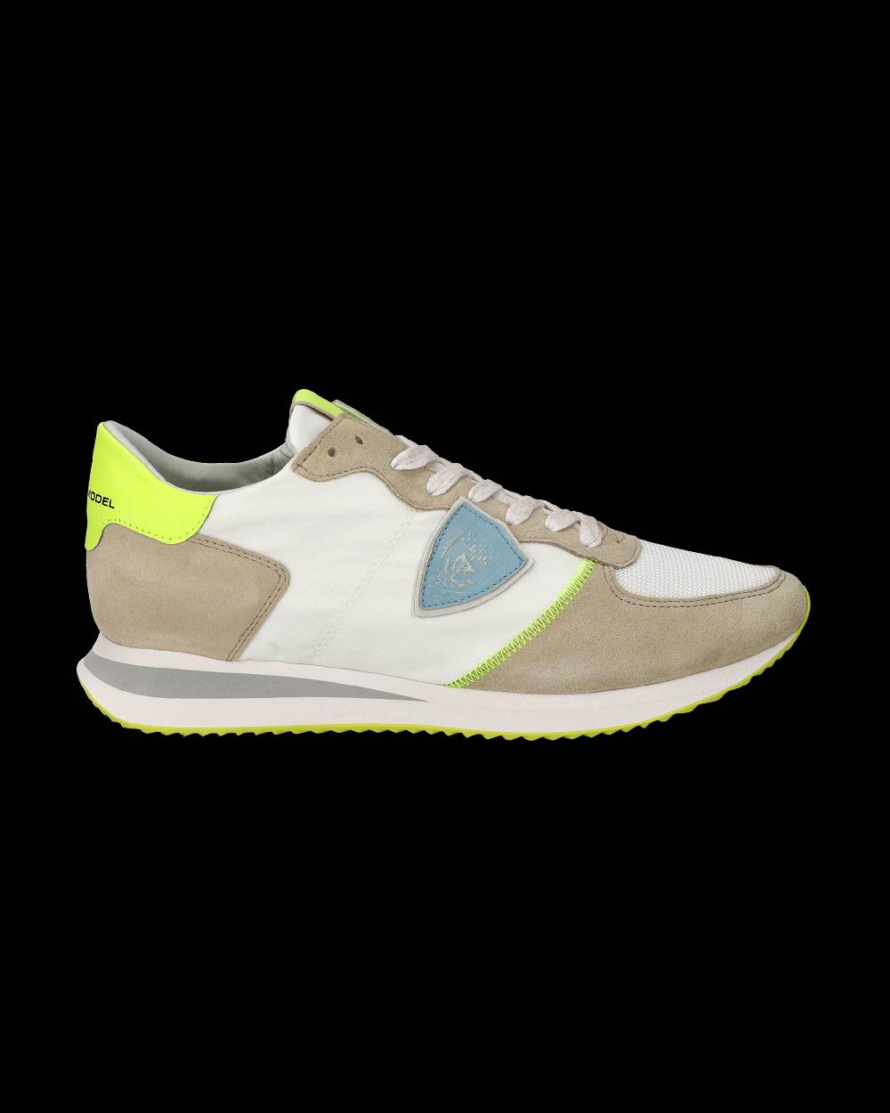 Philippe Model Sneakers Trpx da Uomo Bianche in Tessuto Tecnico Prezzo Ridotto