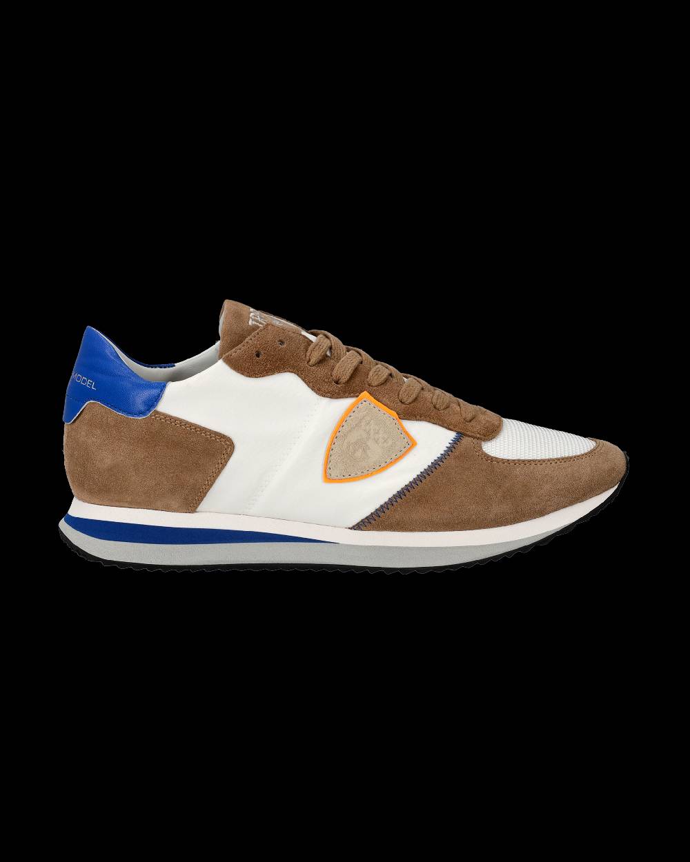 Philippe Model Sneaker basse Trpx uomo - beige e bluette Sottocosto