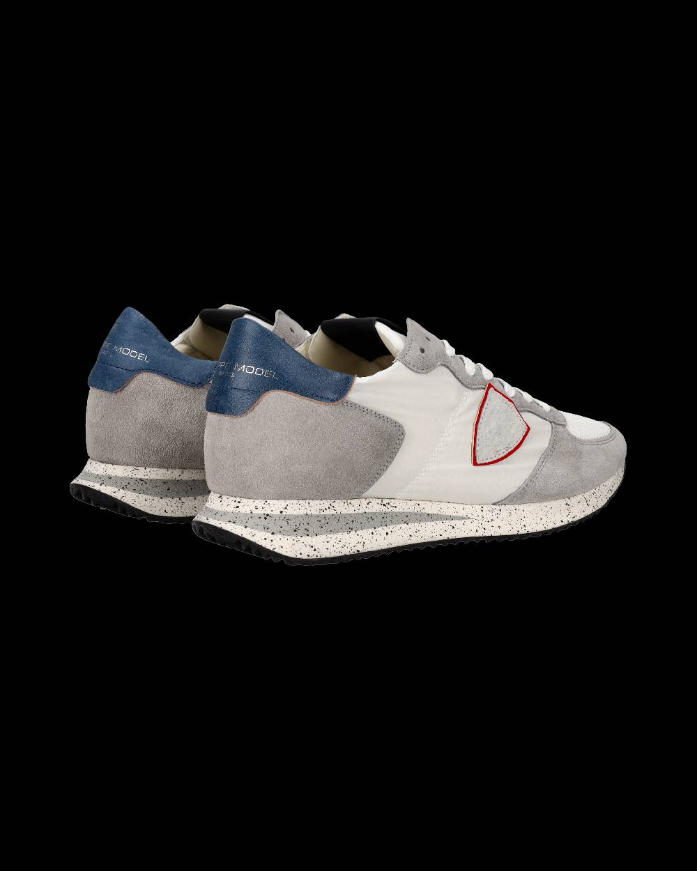 Philippe Model Sneakers Trpx Running Uomo, Bianco Blue Convenienza