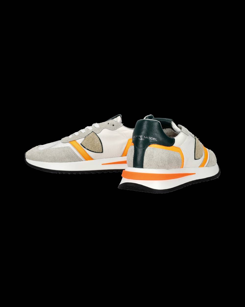 Philippe Model Sneaker bassa Tropez 2.1 uomo - bianco e arancio Novità
