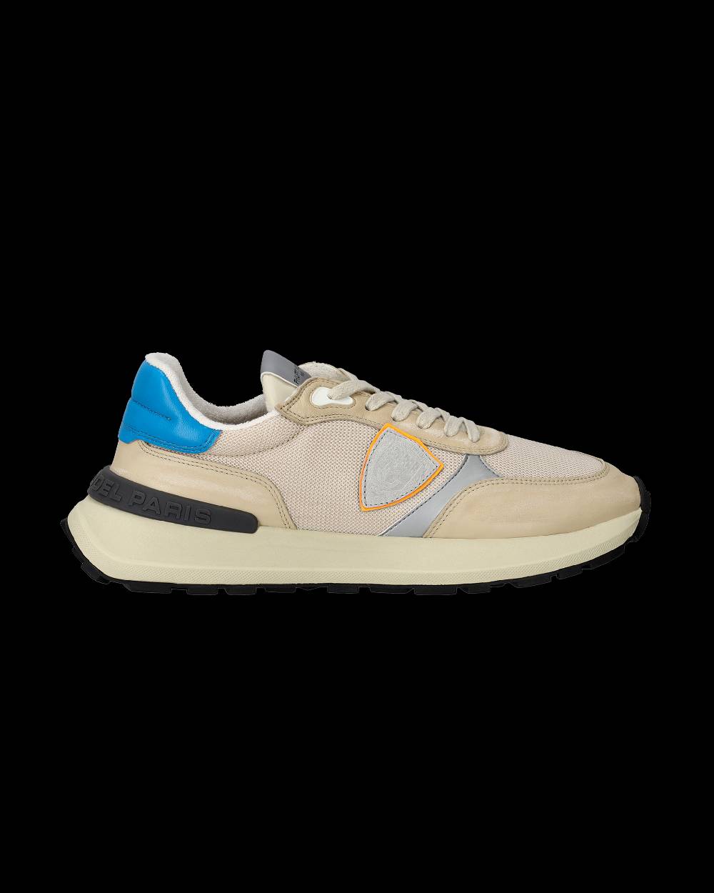 Philippe Model Sneakers Antibes da Uomo Beige in Tessuto Tecnico Economico