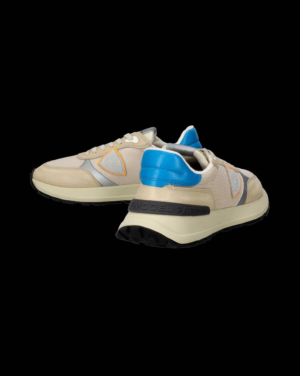 Philippe Model Sneakers Antibes da Uomo Beige in Tessuto Tecnico Economico