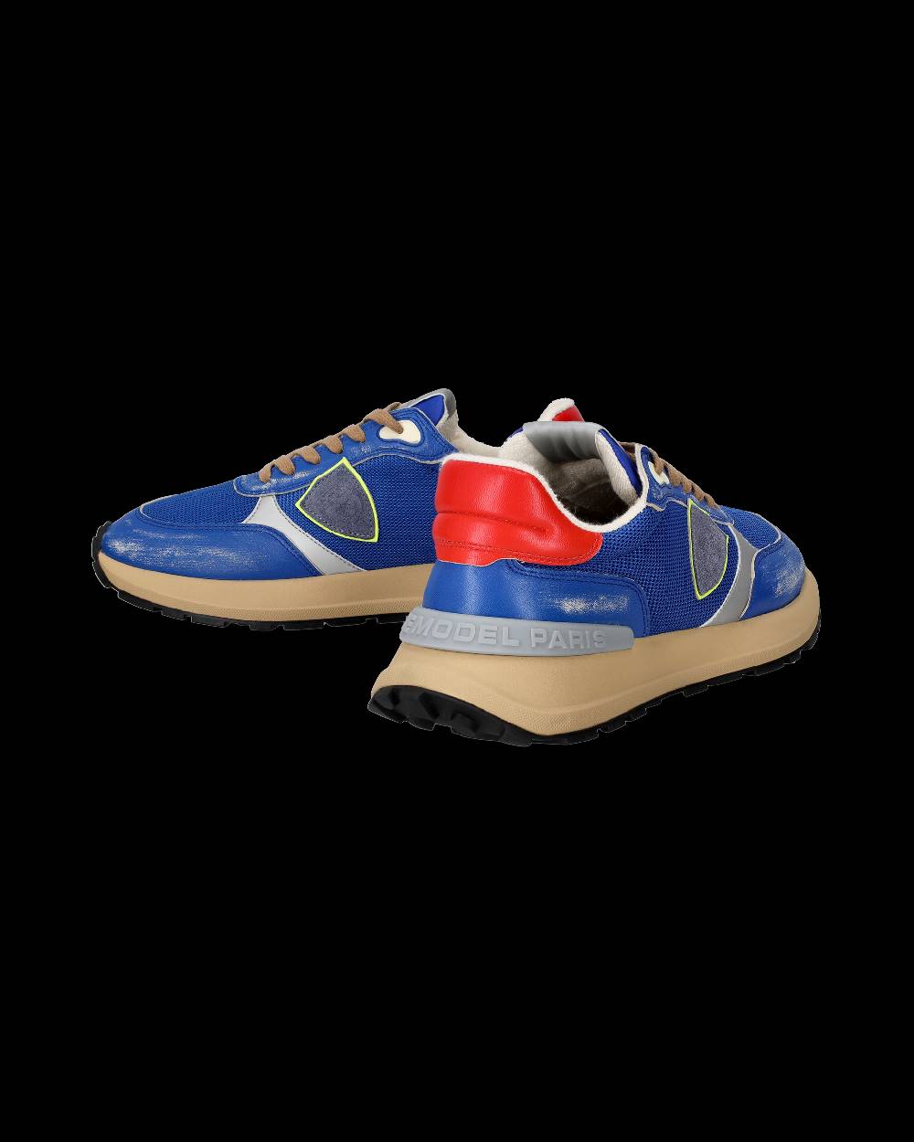 Philippe Model Sneakers Antibes da Uomo Bluette in Tessuto Tecnico Online