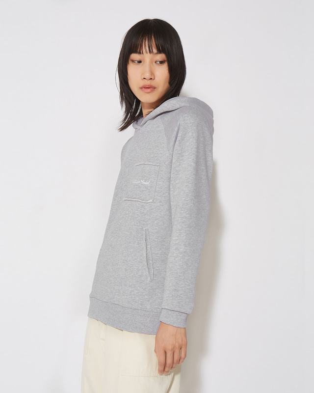 Philippe Model Felpa con cappuccio JADE da Donna Grigia in Jersey Vendita