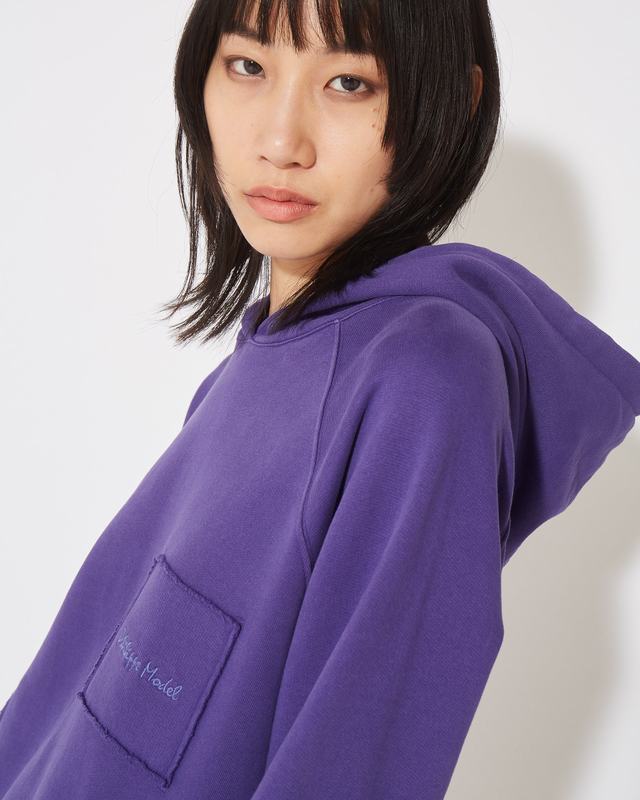 Philippe Model Felpa con cappuccio JADE da Donna Viola in Jersey Promozione