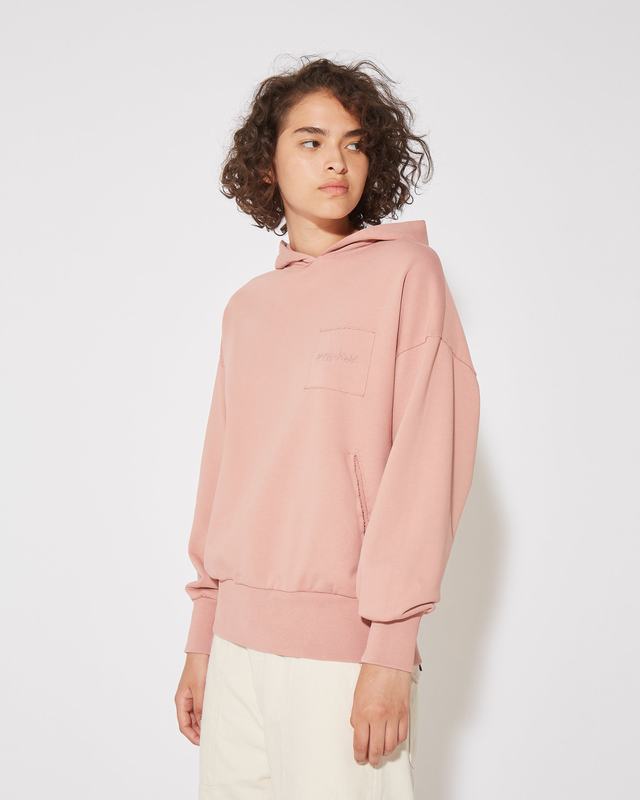 Philippe Model Felpa con cappuccio JULIE da Donna Rosa in Jersey Pezzi Unici
