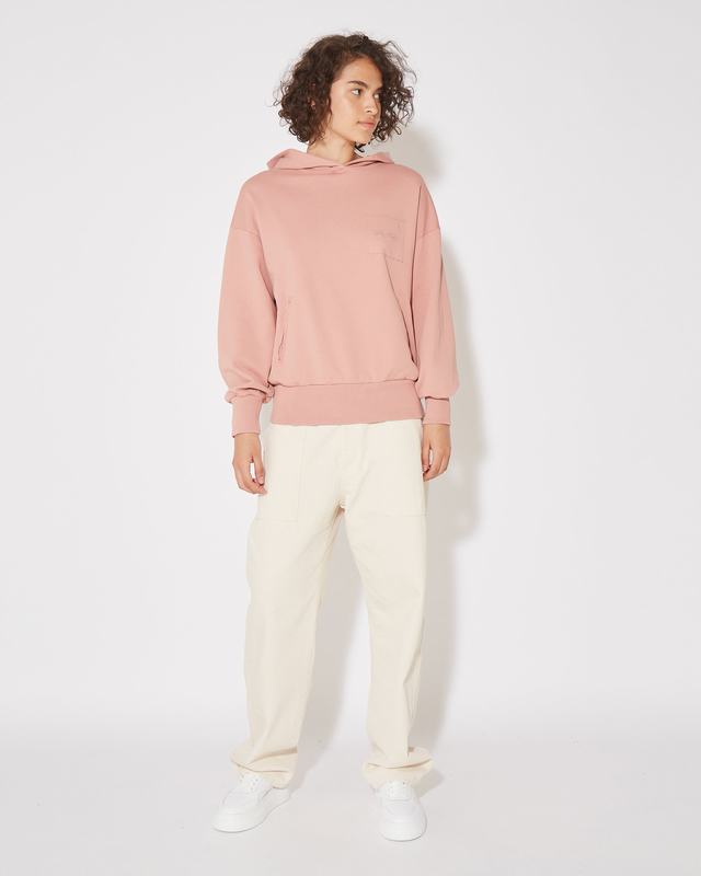 Philippe Model Felpa con cappuccio JULIE da Donna Rosa in Jersey Pezzi Unici