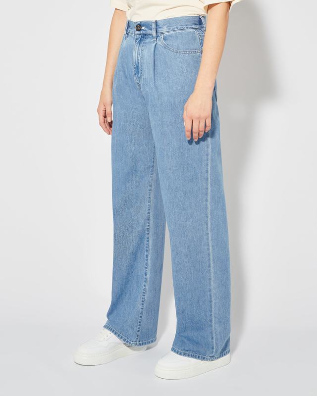 Philippe Model Jeans Charlotte da Donna Azzurro in Denim Only for today