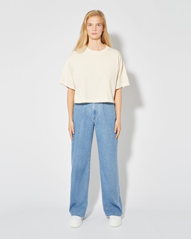 Philippe Model Jeans Charlotte da Donna Azzurro in Denim Only for today