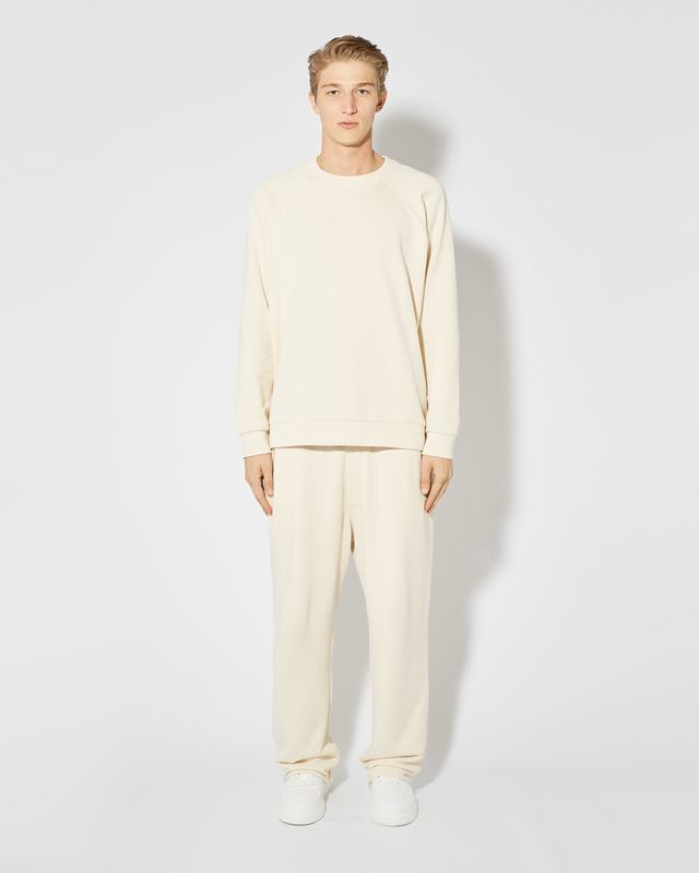 Philippe Model Felpa girocollo Bernard da Uomo Beige ecru in Jersey Enormi sconti