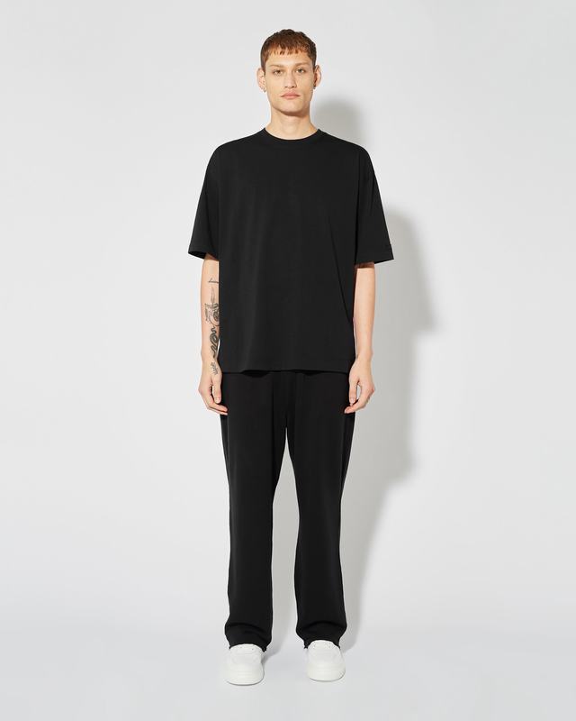 Philippe Model T-Shirt Maurice da Uomo Nera in Jersey Presa