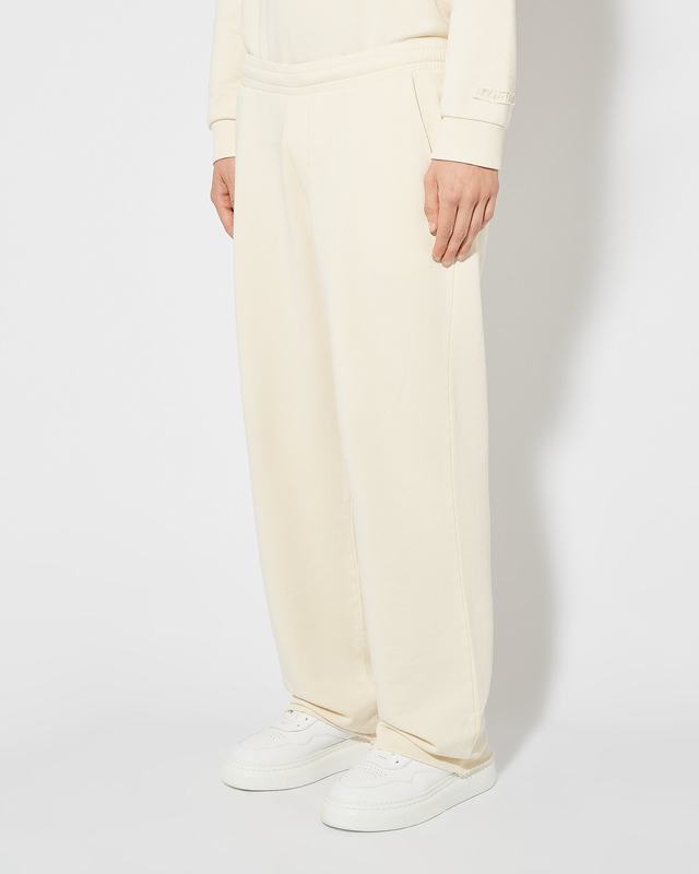 Philippe Model Pantaloni Christophe da Uomo Beige ecru in Jersey In vendita