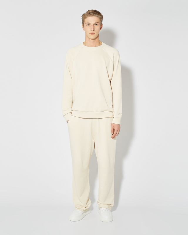 Philippe Model Pantaloni Christophe da Uomo Beige ecru in Jersey In vendita