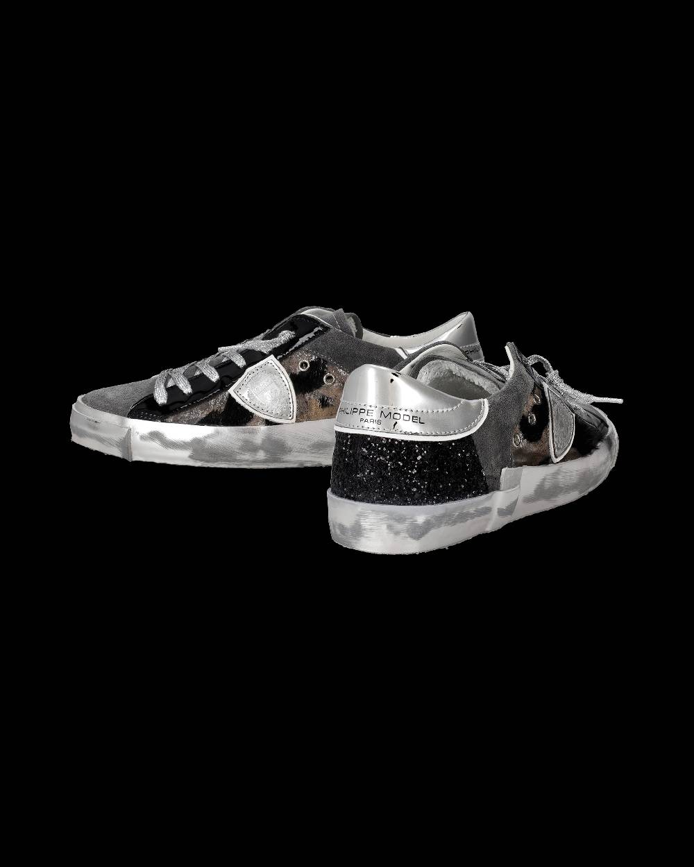 Philippe Model Sneaker basse Paris donna - nero e grigio Italia