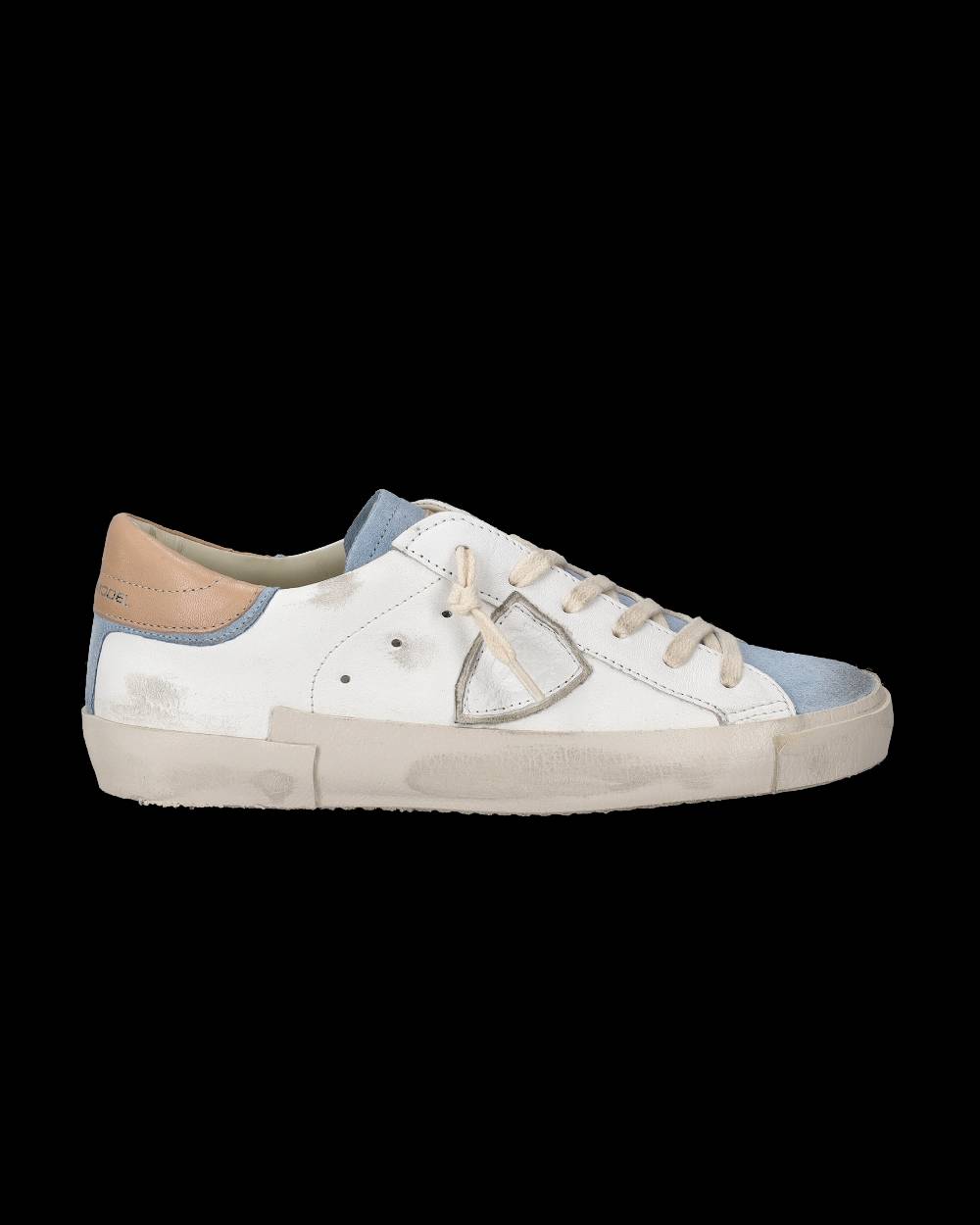 Philippe Model Sneaker basse Paris donna - bianco e azzurro In Linea