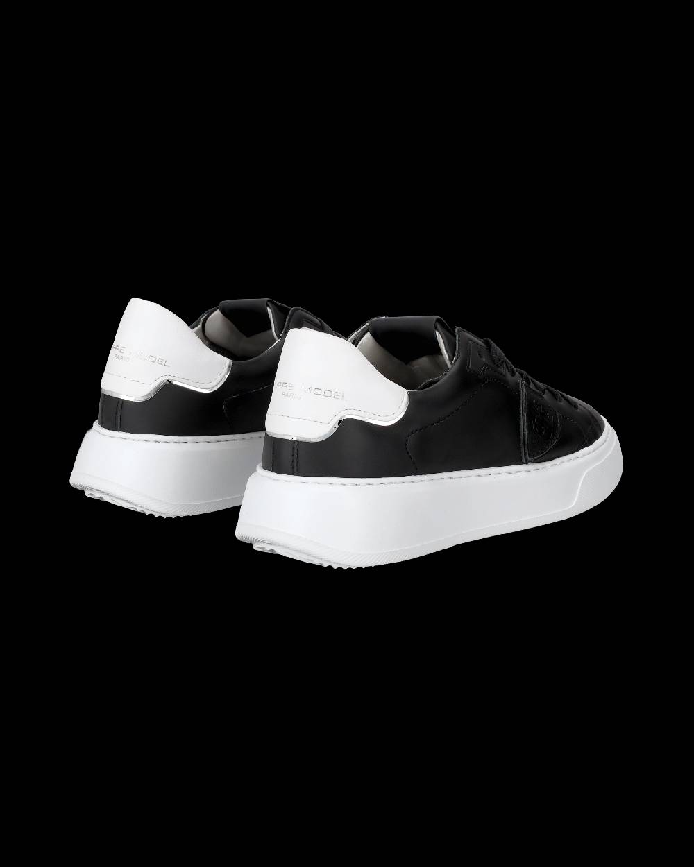 Philippe Model Sneaker bassa Temple donna - nero e bianco Nuovo