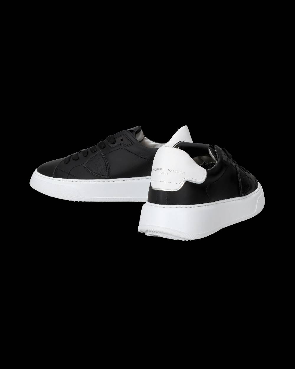 Philippe Model Sneaker bassa Temple donna - nero e bianco Nuovo