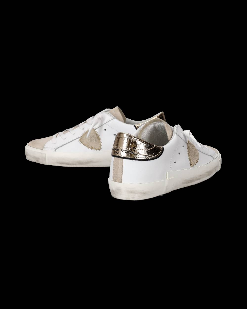 Philippe Model Sneaker bassa Prsx donna - bianco e oro Promozione
