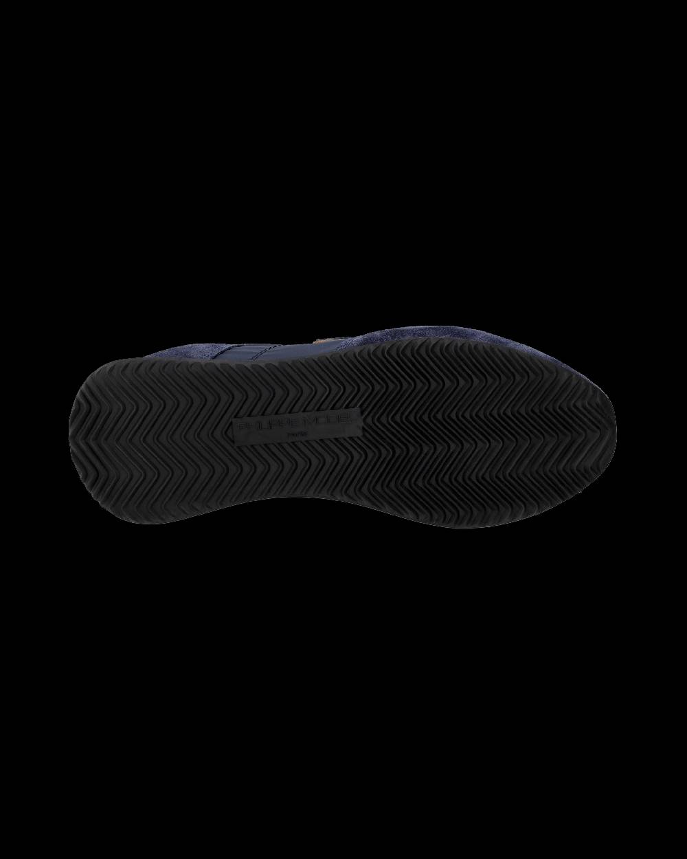 Philippe Model Snaker bassa Trpx donna - blu e argento Soddisfazione Garantita
