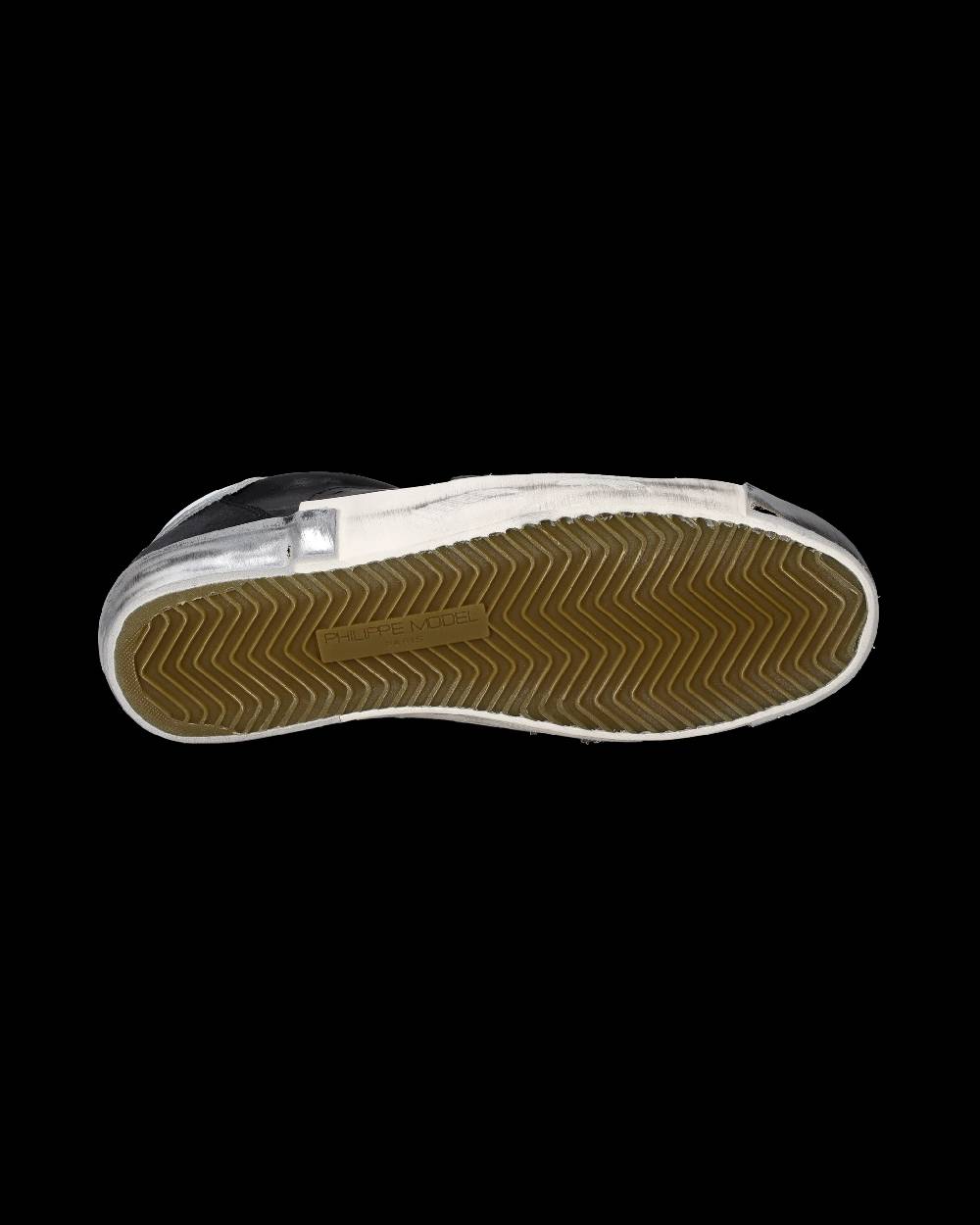 Philippe Model Sneaker bassa Prsx donna - nero e argento Qualità Garantita