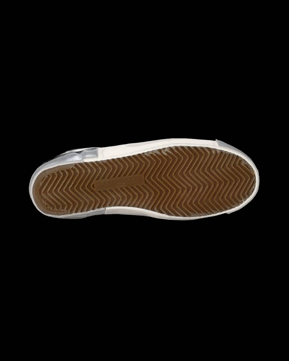 Philippe Model Sneaker bassa Prsx donna - bianco e argento Fino Al -60%