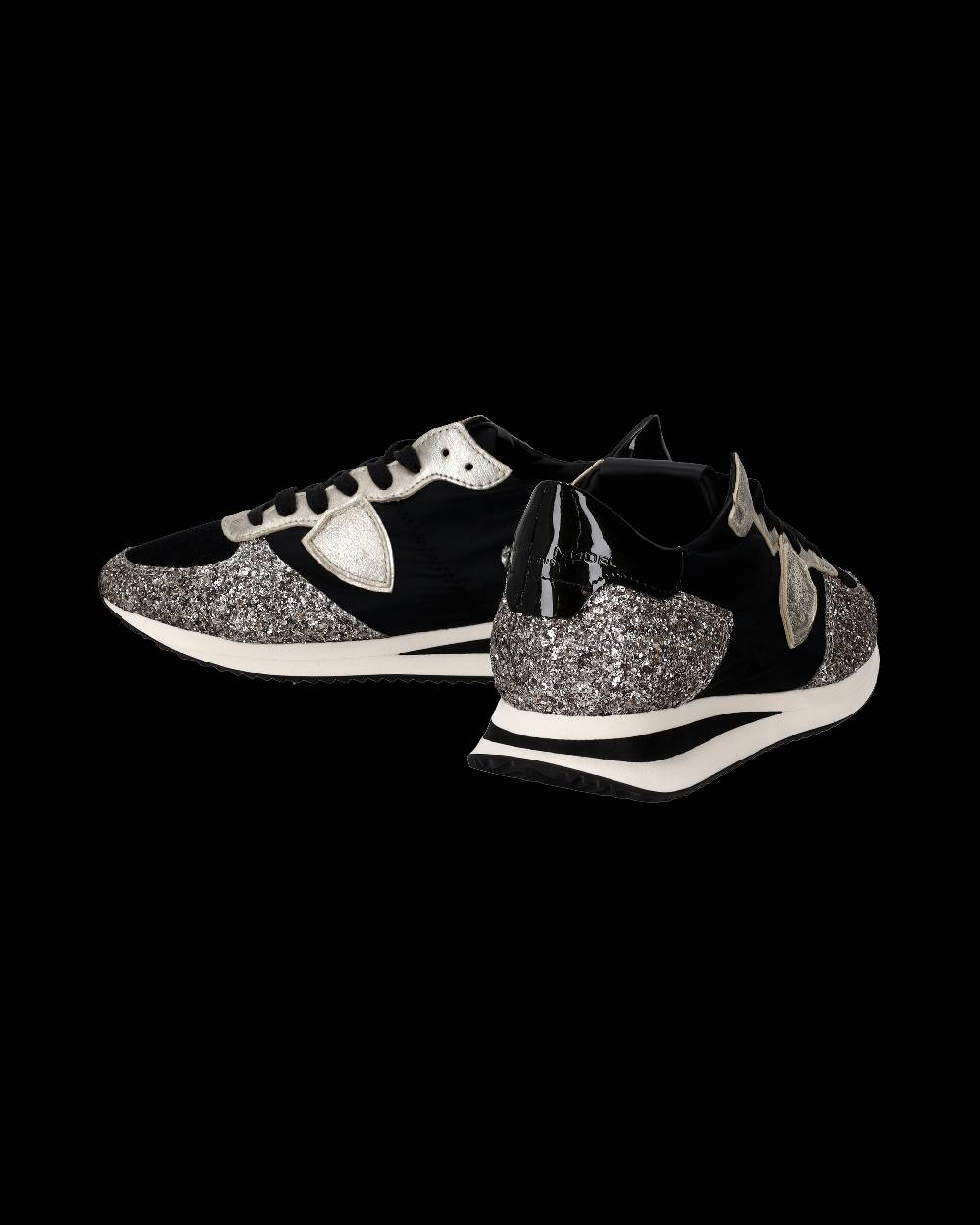 Philippe Model Sneaker bassa Trpx donna - nero e platinato Shopping Online