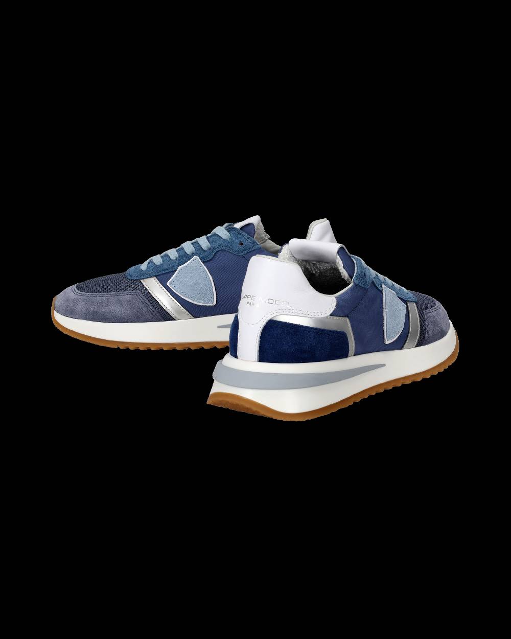 Philippe Model Sneakers Tropez 2.1 da Donna Blu in Tessuto Tecnico Novità