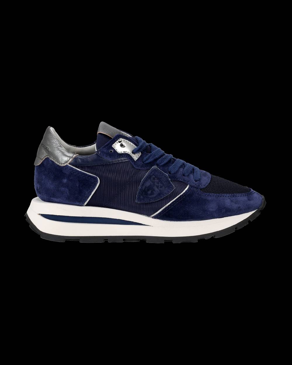 Philippe Model Sneaker basse Tropez Haute donna - blu Presa