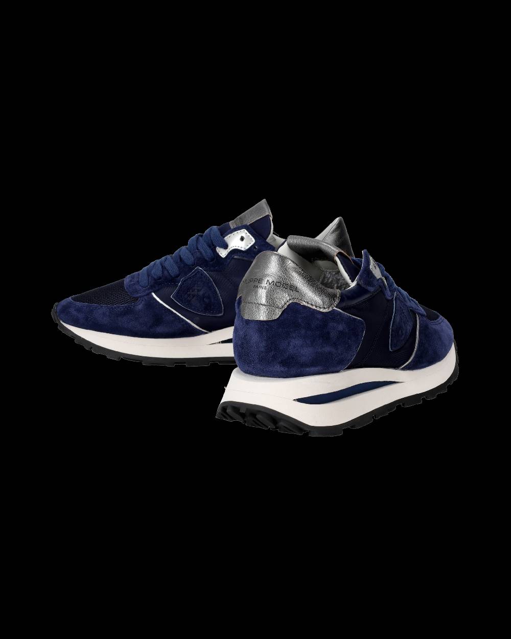 Philippe Model Sneaker basse Tropez Haute donna - blu Presa
