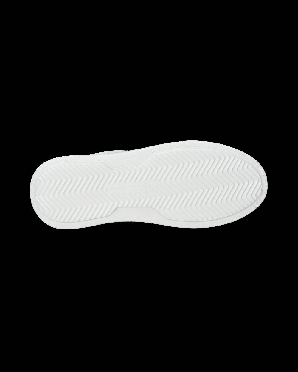 Philippe Model Sneakers Temple da Donna Bianche e Oro in Pelle E Vernice Economico