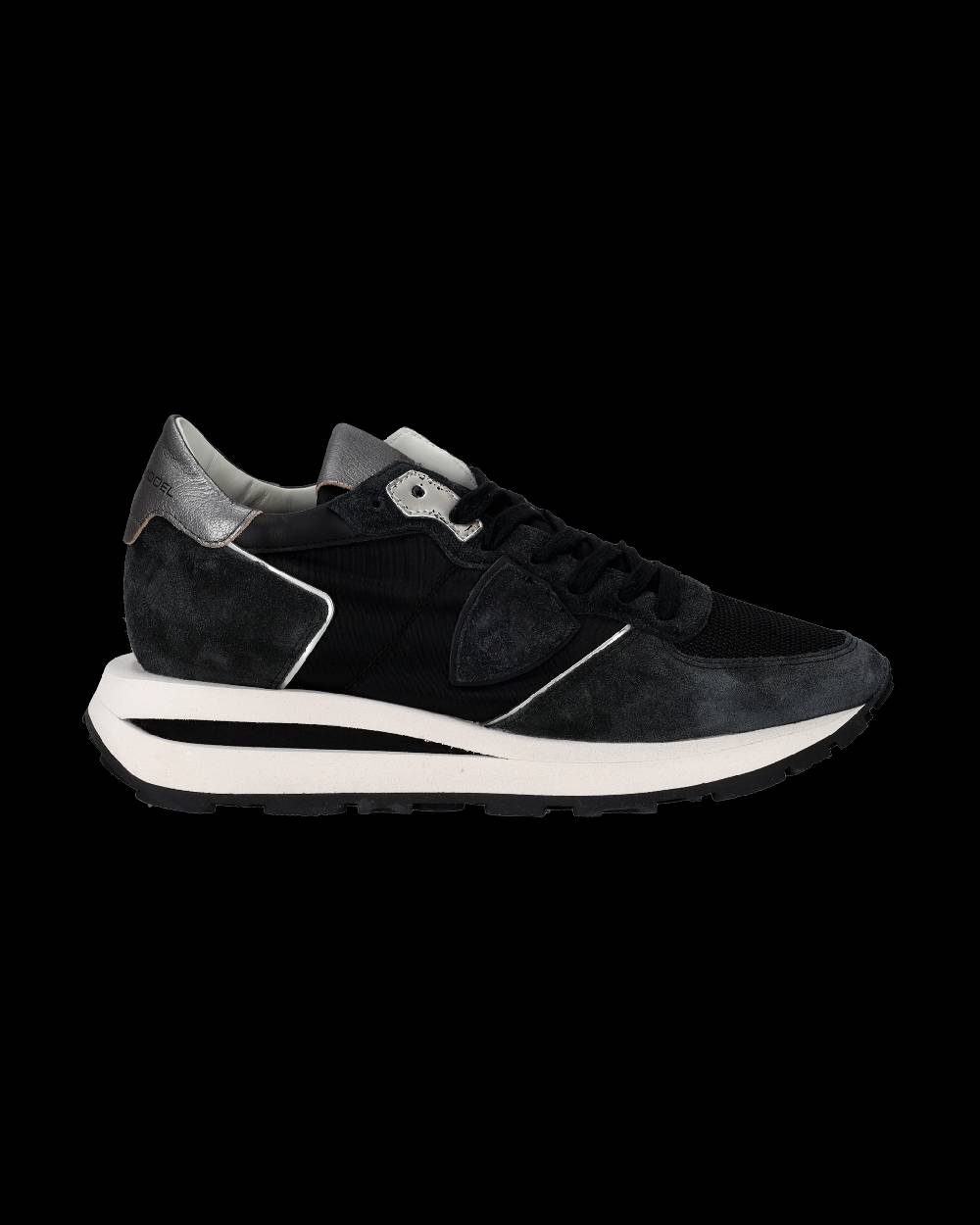 Philippe Model Sneaker basse Tropez Haute donna - nero Moda