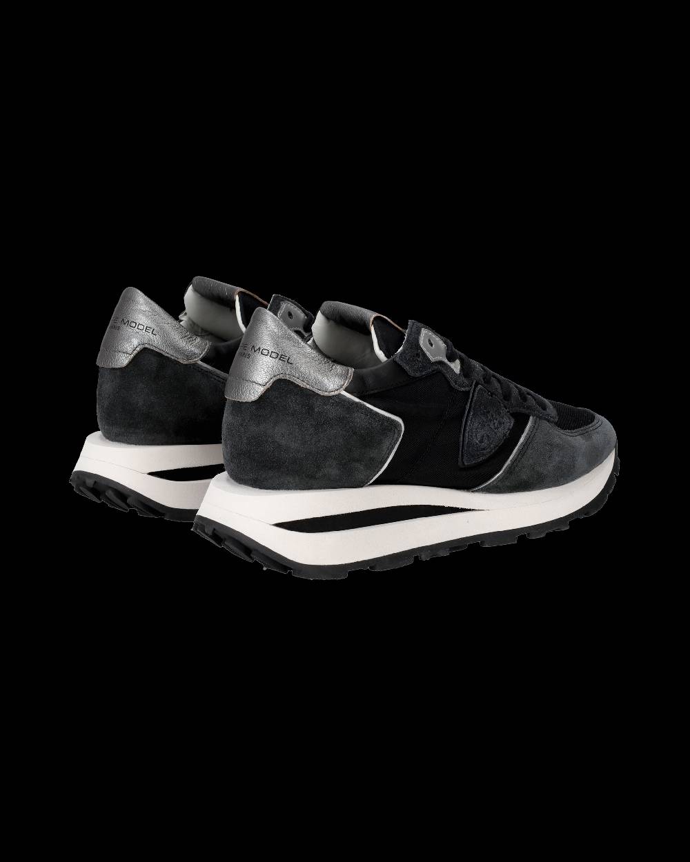 Philippe Model Sneaker basse Tropez Haute donna - nero Moda