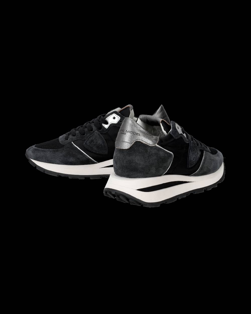 Philippe Model Sneaker basse Tropez Haute donna - nero Moda