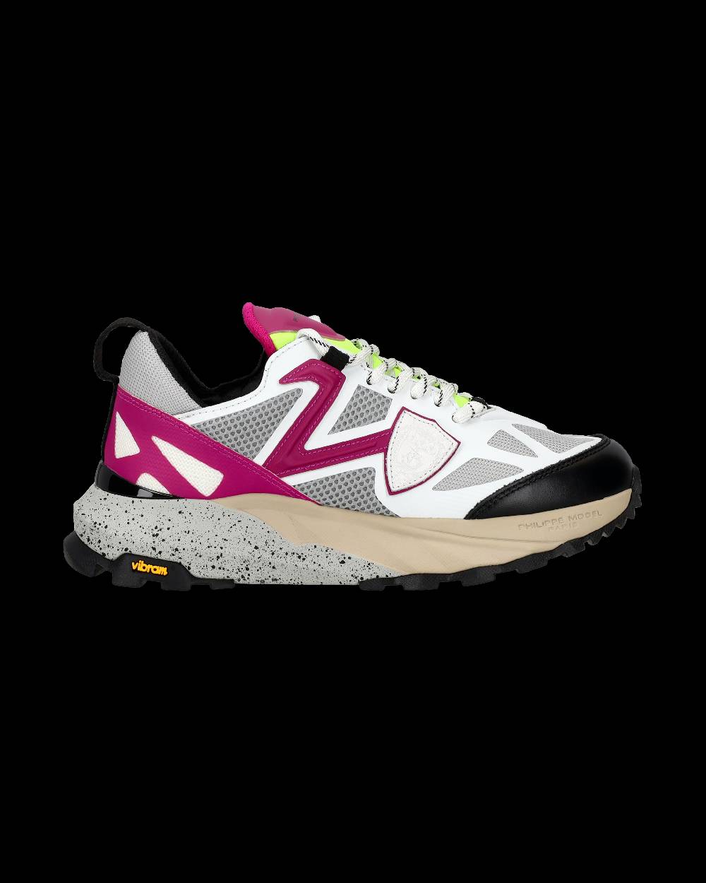 Philippe Model Sneaker basse Rocx donna - bianco e ciclamino Hotsell