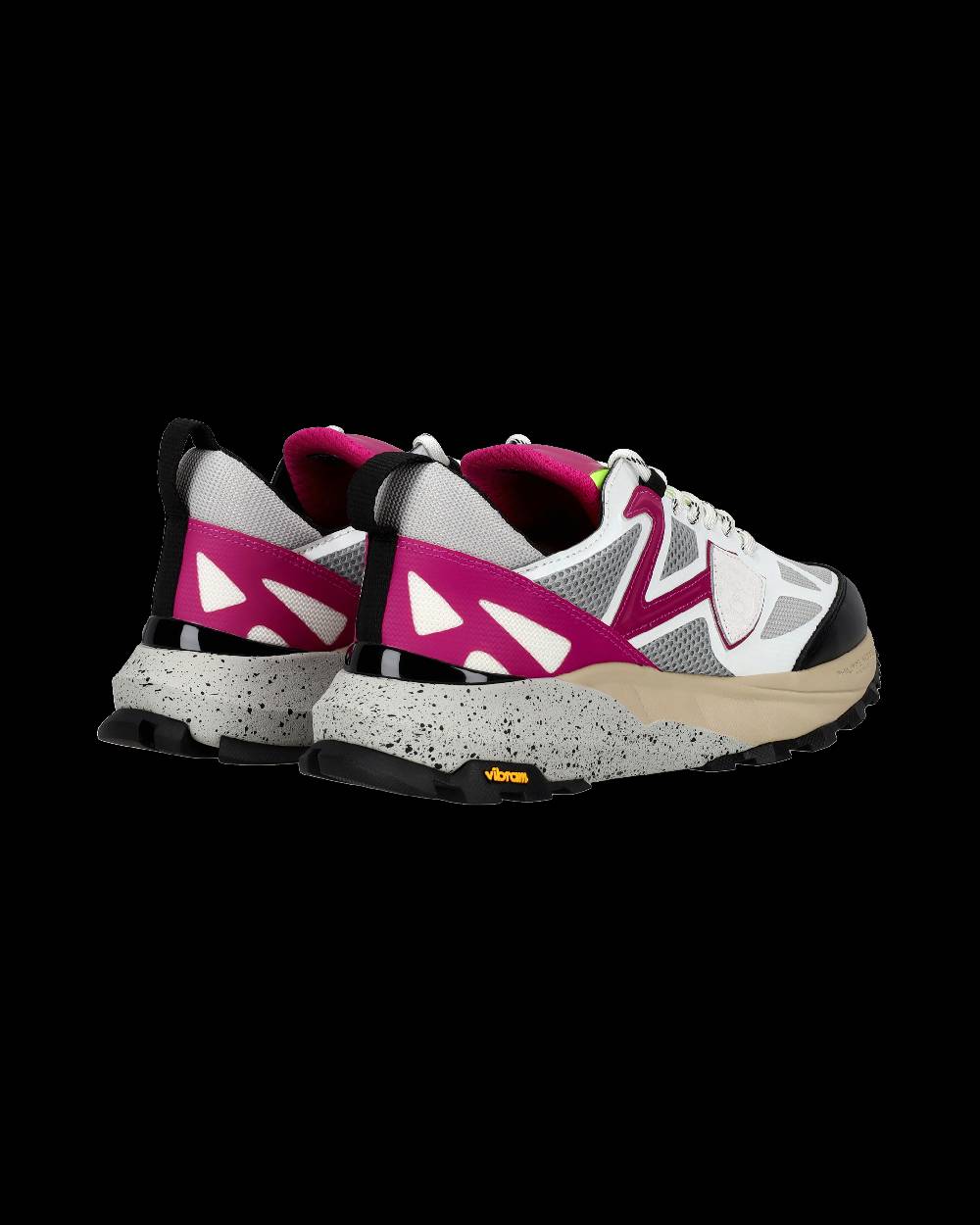 Philippe Model Sneaker basse Rocx donna - bianco e ciclamino Hotsell