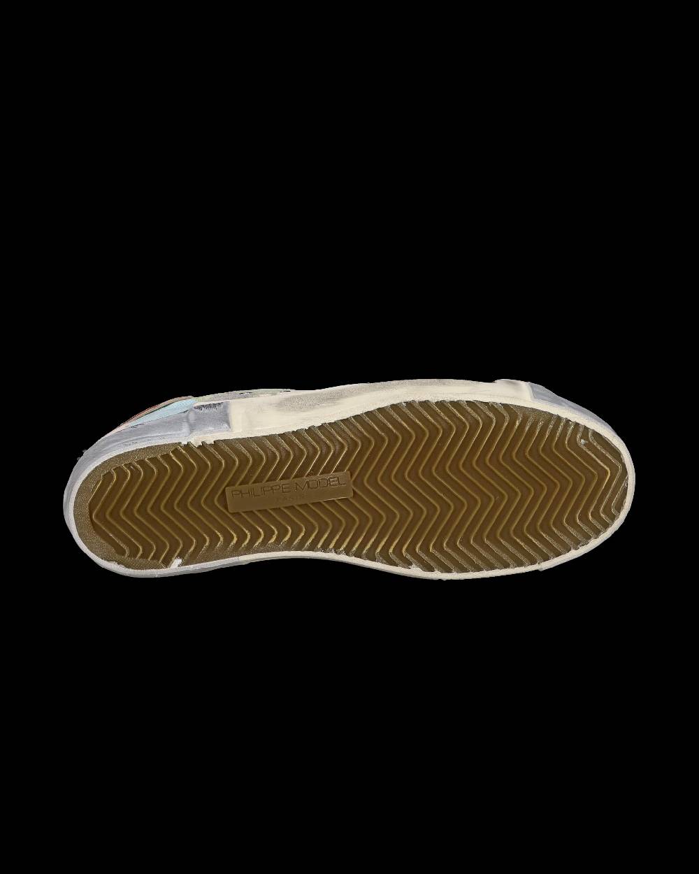 Philippe Model Sneaker bassa PRSX donna - verde e oro Saldi Di Fabbrica