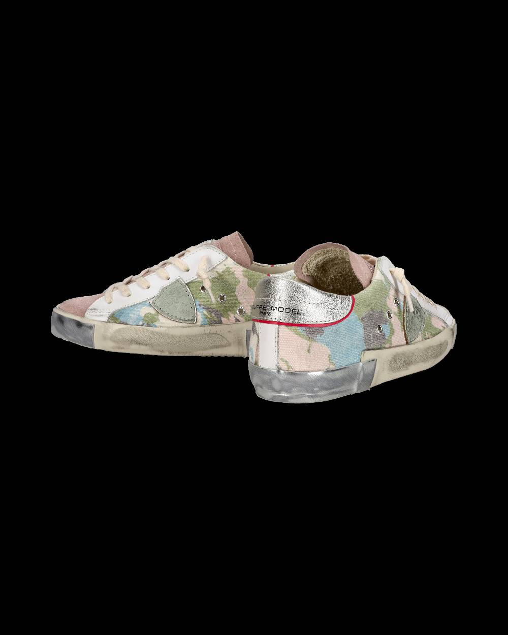 Philippe Model Sneaker bassa PRSX donna - verde e oro Saldi Di Fabbrica