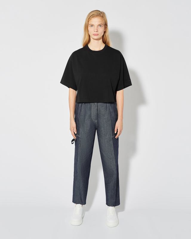 Philippe Model Jeans Coline da Donna Blu in Denim In Saldo
