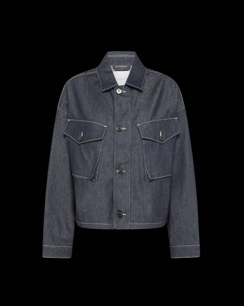 Philippe Model Giacca in denim Giselle da Donna Blu in Denim Nuova