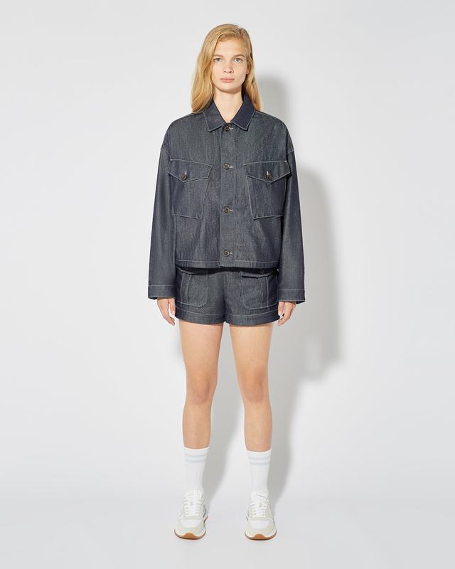 Philippe Model Giacca in denim Giselle da Donna Blu in Denim Nuova