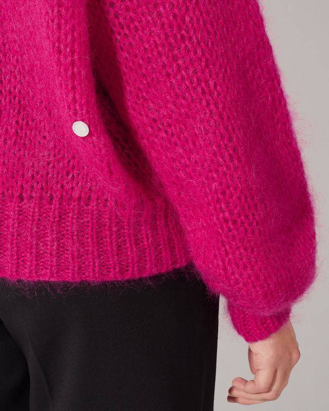 Philippe Model Dolcevita Romaine da Donna Viola in Lana Mohair In Linea