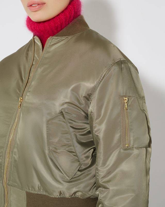 Philippe Model Giacca bomber Giulliet da Donna Verde in Jersey Vendita