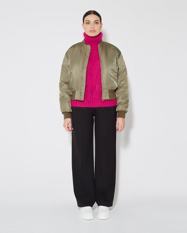 Philippe Model Giacca bomber Giulliet da Donna Verde in Jersey Vendita
