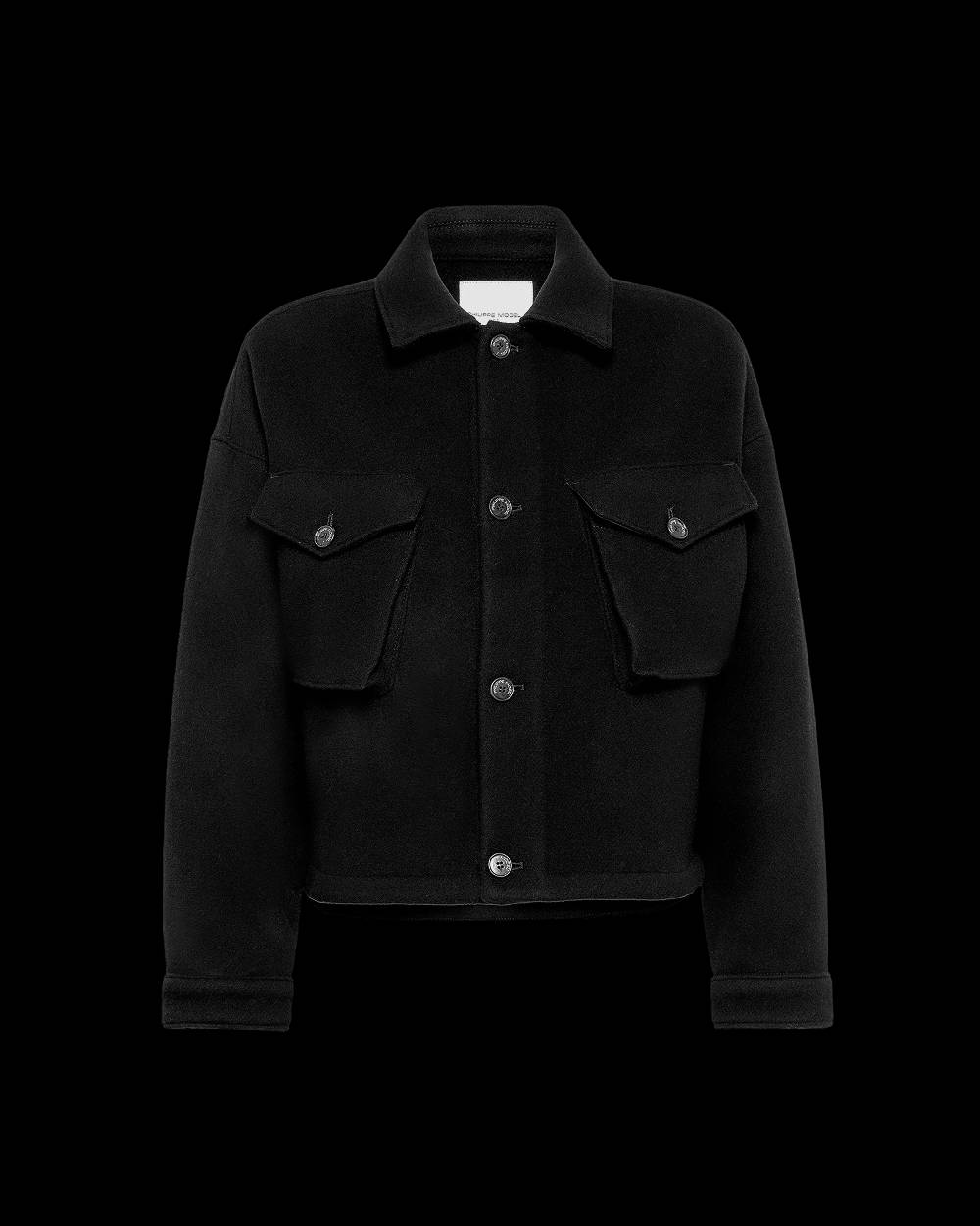 Philippe Model Giacca Giselle da Donna Nera in Lana Fino Al -60%