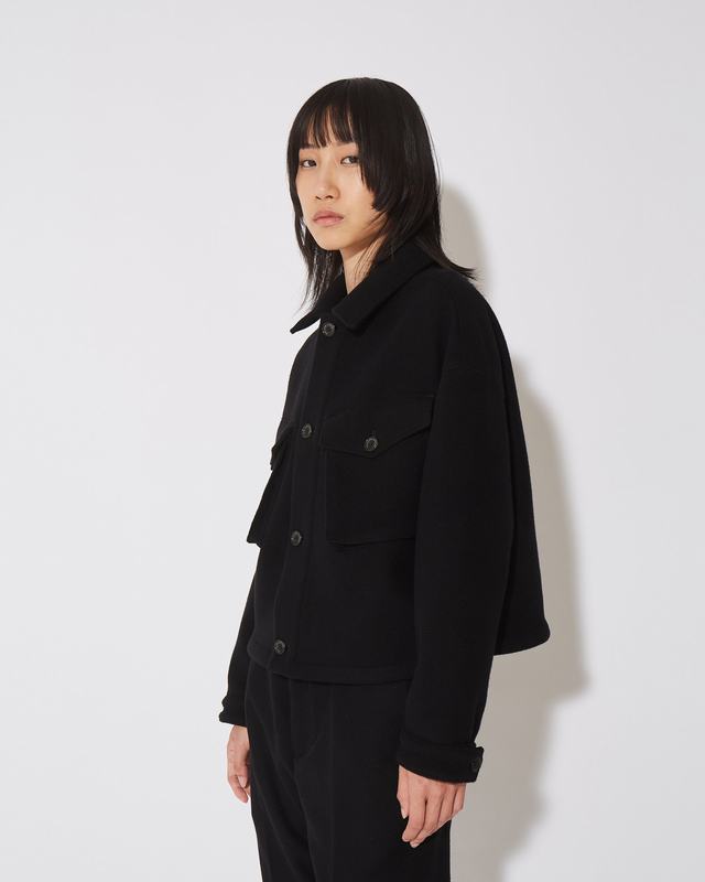 Philippe Model Giacca Giselle da Donna Nera in Lana Fino Al -60%