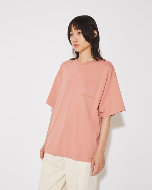 Philippe Model T-Shirt Monique da Donna Rosa in Jersey Novità